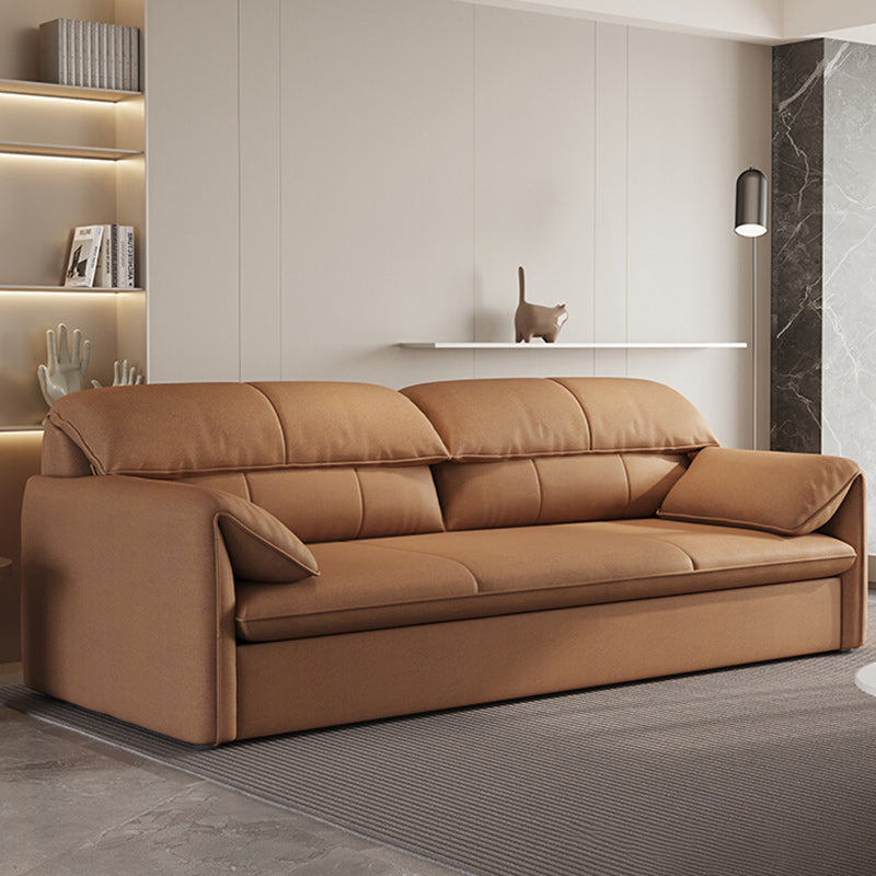 Living Room Futon Sleeper Sofa Bed Modern Style Convertible Sofas with Storage Clearhalo 'furn' 'furn_futons' 'Furniture' 'Futons & Daybeds' 'Futons' 'Living Room Furniture' 7035574