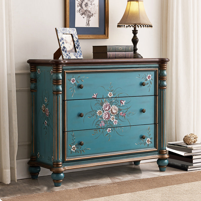 Traditional Storage Chest Dresser Solid Wood Dresser , 15.6 Inch W Clearhalo 'Bedroom Furniture' 'Dressers & Chests' 'dressers_chests' 'furn' 'furn_dressers_chests' 'Furniture' 7036145