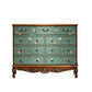 Traditional Storage Chest Dresser Solid Wood Dresser , 15.6 Inch W 57"L x 16"W x 38"H Aqua Clearhalo 'Bedroom Furniture' 'Dressers & Chests' 'dressers_chests' 'furn' 'furn_dressers_chests' 'Furniture' 7036149