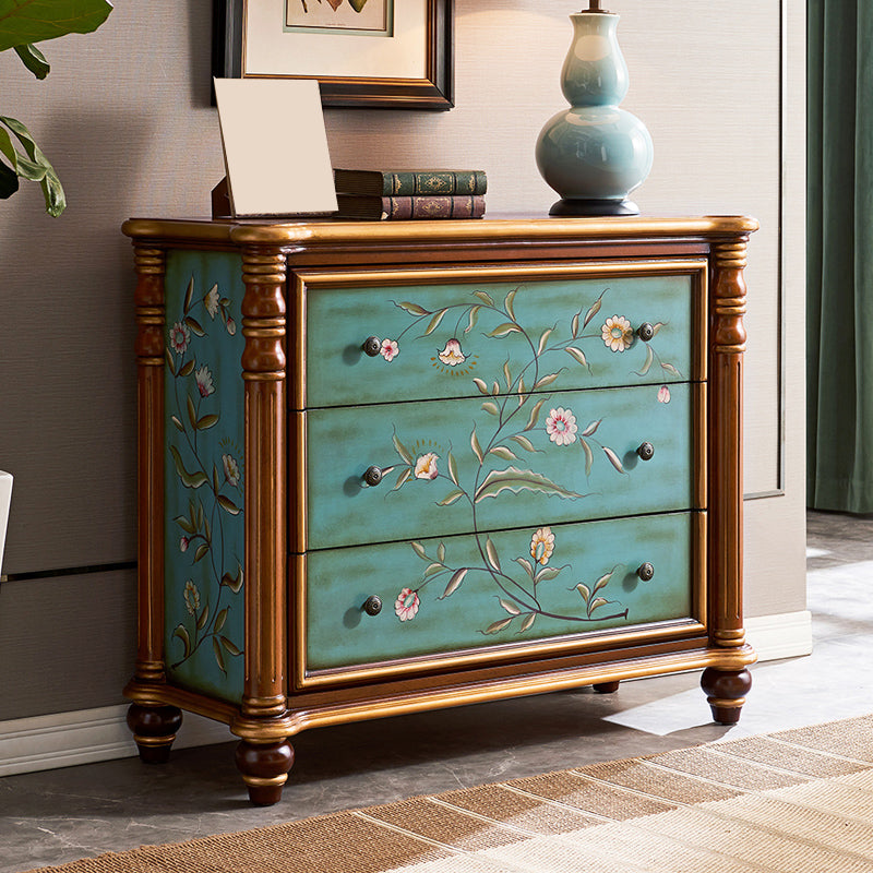 Traditional Storage Chest Dresser Solid Wood Dresser , 15.6 Inch W Clearhalo 'Bedroom Furniture' 'Dressers & Chests' 'dressers_chests' 'furn' 'furn_dressers_chests' 'Furniture' 7036150
