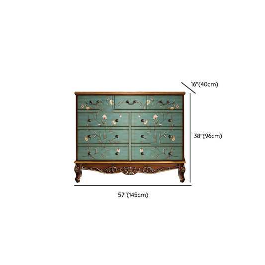 Traditional Storage Chest Dresser Solid Wood Dresser , 15.6 Inch W Clearhalo 'Bedroom Furniture' 'Dressers & Chests' 'dressers_chests' 'furn' 'furn_dressers_chests' 'Furniture' 7036164