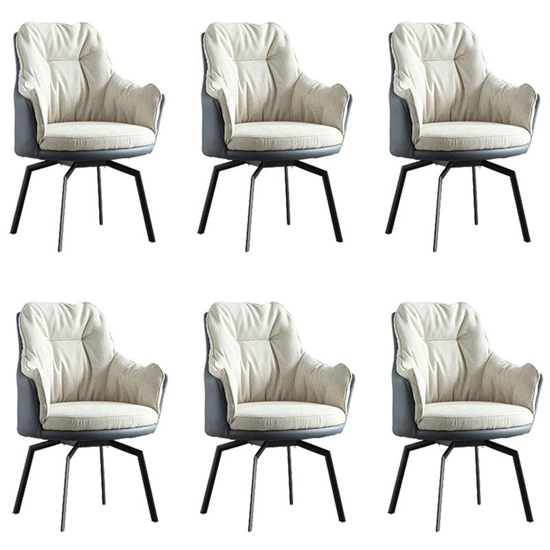 Chaise de bureau moderne sans roues sans chaise ergonomique pénible