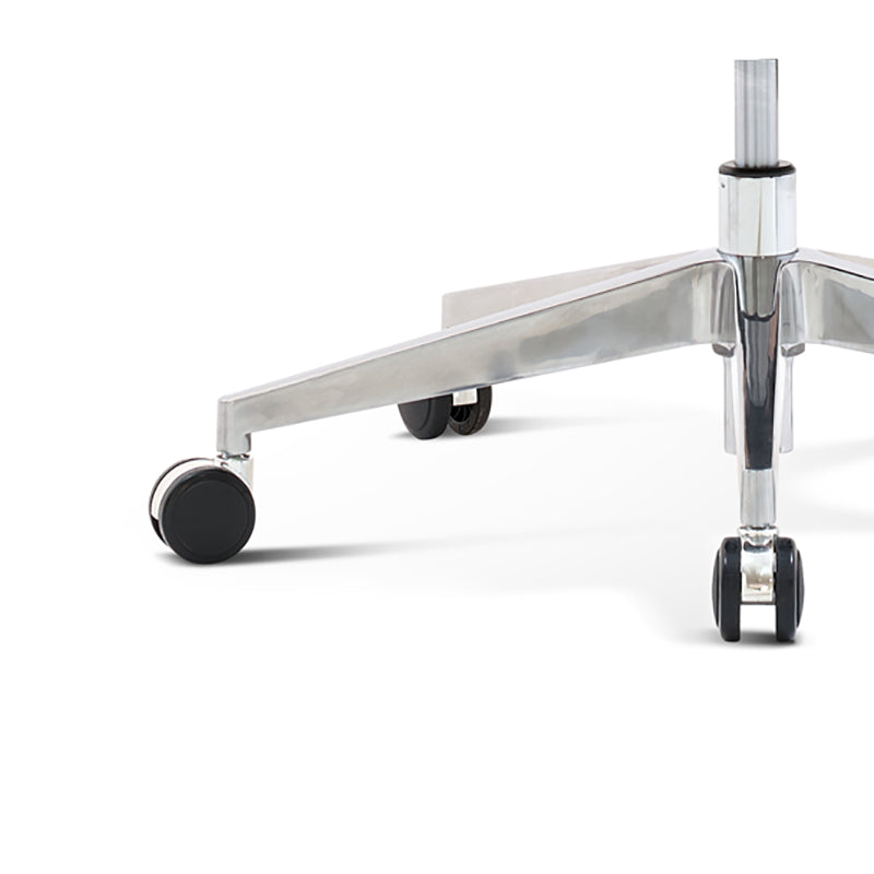 Modern Armless Office Chair Leather Adjustable Seat Height Desk Chair with Wheels Clearhalo 'furn' 'furn_office_chair' 'Furniture' 'Office Chairs' 'Office Furniture' 'office_chair' 7036219