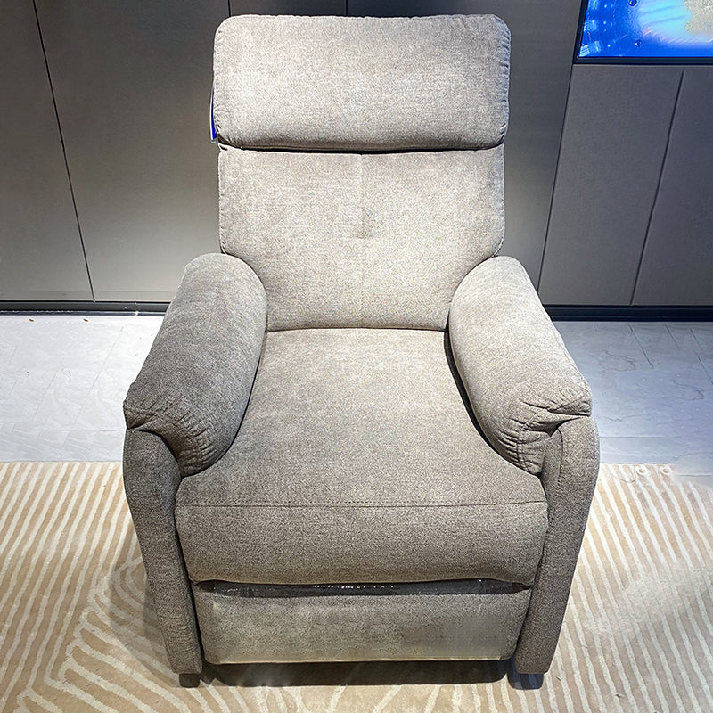 Sedia da reclinabile a schiera di potenza contemporanea.