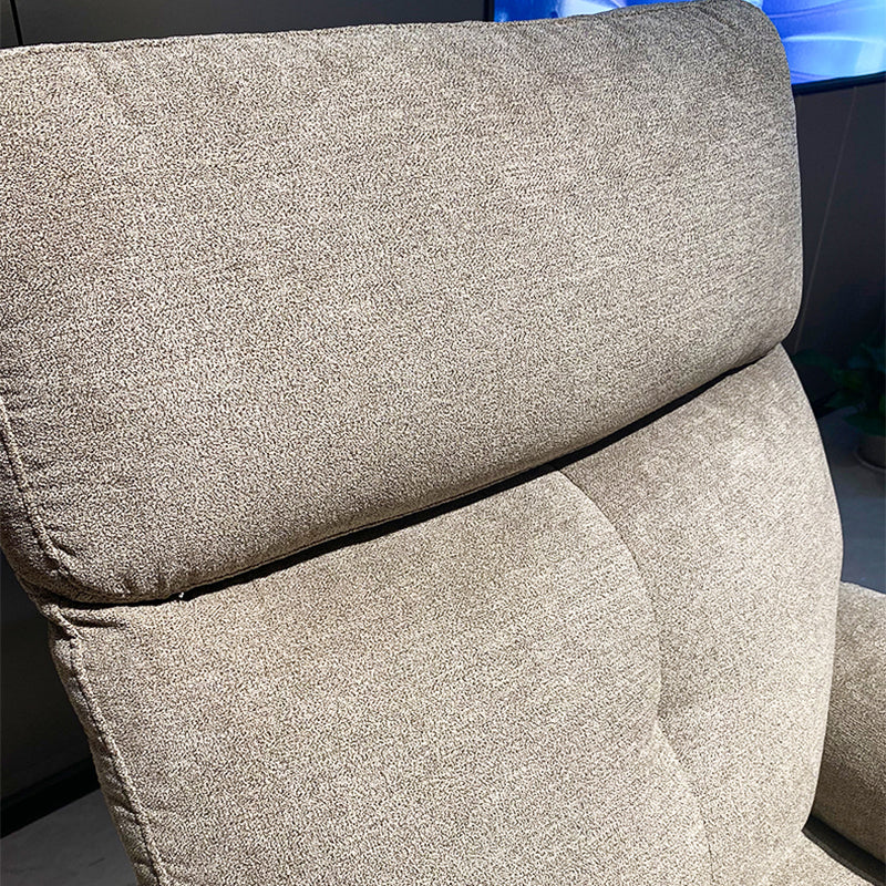 Sedia da reclinabile a schiera di potenza contemporanea.