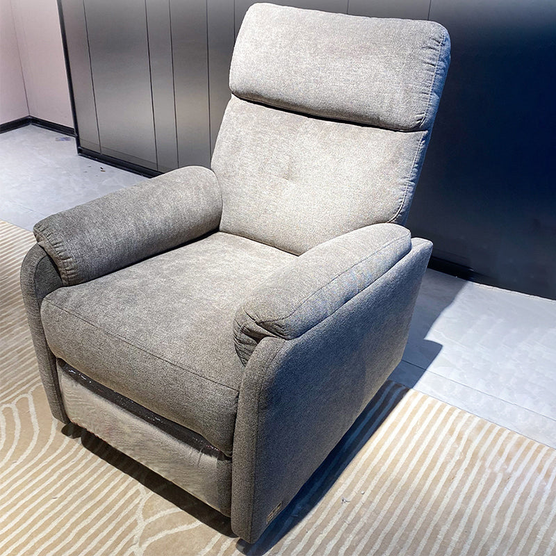 Sedia da reclinabile a schiera di potenza contemporanea.