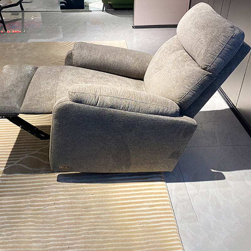 Sedia da reclinabile a schiera di potenza contemporanea.