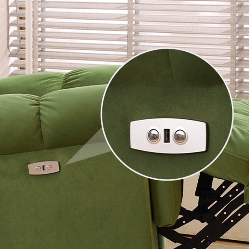 Recourn moderne en velours en velours