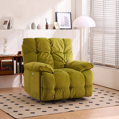 Recourn moderne en velours en velours