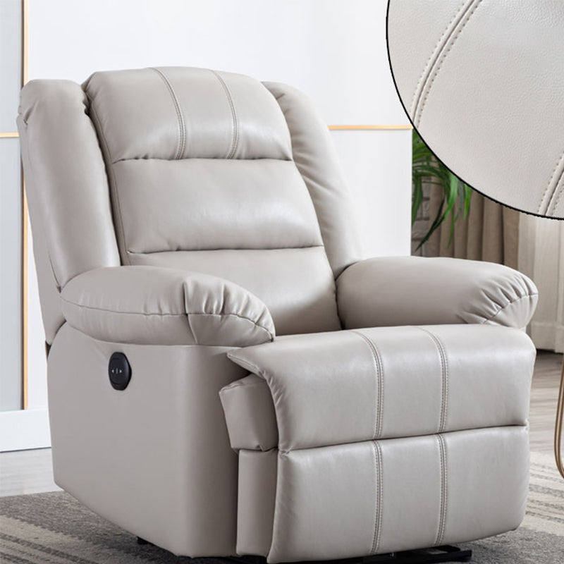 独立した足を持つコンテンポラリーリクライニングチェアメタルフレーム標準リクライニング