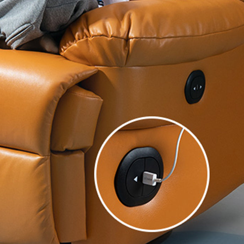 独立した足を持つコンテンポラリーリクライニングチェアメタルフレーム標準リクライニング