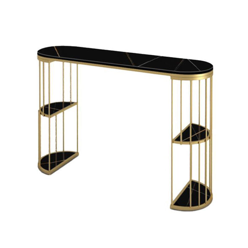 Glam Style Pub Table Set 1/3 Pieces Stone Counter Height Set for Dining Room Clearhalo 'Bar Furniture' 'furn' 'furn_home_bar_bar_sets' 'Furniture' 'Home Bars & Bar Sets' 'home_bar_bar_sets' 'Kitchen & Dining Furniture' 7038781