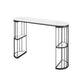 Glam Style Pub Table Set 1/3 Pieces Stone Counter Height Set for Dining Room Clearhalo 'Bar Furniture' 'furn' 'furn_home_bar_bar_sets' 'Furniture' 'Home Bars & Bar Sets' 'home_bar_bar_sets' 'Kitchen & Dining Furniture' 7038783