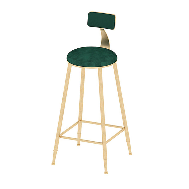 Glam Style Pub Table Set 1/3 Pieces Stone Counter Height Set for Dining Room Green 30"H Stool (Single) Clearhalo 'Bar Furniture' 'furn' 'furn_home_bar_bar_sets' 'Furniture' 'Home Bars & Bar Sets' 'home_bar_bar_sets' 'Kitchen & Dining Furniture' 7038794