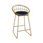Industrial Bar Table Set 1/5/9 Pieces Solid Wood Pub Table Set for Indoor Gold 30"H Stool (Single) Clearhalo 'Bar Furniture' 'furn' 'furn_home_bar_bar_sets' 'Furniture' 'Home Bars & Bar Sets' 'home_bar_bar_sets' 'Kitchen & Dining Furniture' 7038936
