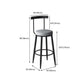 Industrial Bar Table Set 1/5/9 Pieces Solid Wood Pub Table Set for Indoor Clearhalo 'Bar Furniture' 'furn' 'furn_home_bar_bar_sets' 'Furniture' 'Home Bars & Bar Sets' 'home_bar_bar_sets' 'Kitchen & Dining Furniture' 7038952