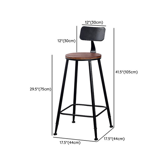 1/4/6/11 Pieces Bar Stool and Table Set Solid Wood Bar Table Set