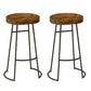 1/2/4/7/9 Pieces Bar Pub Table Set Solid Wood Bar Stool and Table Set Chair(s) None 2 Piece Set Clearhalo 'Bar Furniture' 'furn' 'furn_home_bar_bar_sets' 'Furniture' 'Home Bars & Bar Sets' 'home_bar_bar_sets' 'Kitchen & Dining Furniture' 7039001