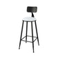 Modern Rectangle Bar Table Set 1/3 Pcs Black and Gold Metal Frame Bar Table and Stools Clearhalo 'Bar Furniture' 'furn' 'furn_home_bar_bar_sets' 'Furniture' 'Home Bars & Bar Sets' 'home_bar_bar_sets' 'Kitchen & Dining Furniture' 7039041