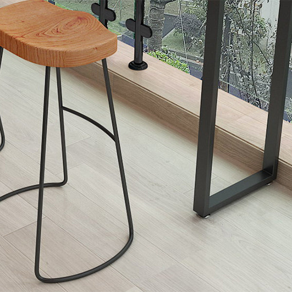 Rectangle Bar Pub Table Set 1/4 Pcs Solid Wood and Iron Bar Table and Stools Clearhalo 'Bar Furniture' 'furn' 'furn_home_bar_bar_sets' 'Furniture' 'Home Bars & Bar Sets' 'home_bar_bar_sets' 'Kitchen & Dining Furniture' 7039071