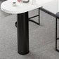 Modern Free Form Bar Table Set 1/3 Pcs Stone Top Bar Table and Upholstered Stools Clearhalo 'Bar Furniture' 'furn' 'furn_home_bar_bar_sets' 'Furniture' 'Home Bars & Bar Sets' 'home_bar_bar_sets' 'Kitchen & Dining Furniture' 7039086