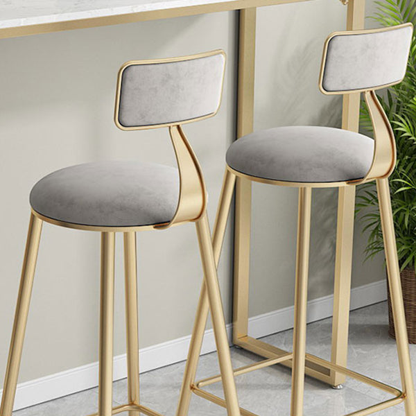 Glam Bar Pub Table Set 1/3 Pcs Stone Top Bar Table with Upholstered Stools Clearhalo 'Bar Furniture' 'furn' 'furn_home_bar_bar_sets' 'Furniture' 'Home Bars & Bar Sets' 'home_bar_bar_sets' 'Kitchen & Dining Furniture' 7039136