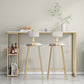 Glam Bar Pub Table Set 1/3 Pcs Stone Top Bar Table with Upholstered Stools Clearhalo 'Bar Furniture' 'furn' 'furn_home_bar_bar_sets' 'Furniture' 'Home Bars & Bar Sets' 'home_bar_bar_sets' 'Kitchen & Dining Furniture' 7039140