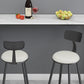 Stone Top Bar Table Set 1/3 Pcs Rectangle Bar Table and Upholstered Stools Clearhalo 'Bar Furniture' 'furn' 'furn_home_bar_bar_sets' 'Furniture' 'Home Bars & Bar Sets' 'home_bar_bar_sets' 'Kitchen & Dining Furniture' 7039173
