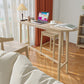 Modern Trestle Base Bar Table Set 1/2/3 Pcs Solid Wood Bar Table and Stools Clearhalo 'Bar Furniture' 'furn' 'furn_home_bar_bar_sets' 'Furniture' 'Home Bars & Bar Sets' 'home_bar_bar_sets' 'Kitchen & Dining Furniture' 7039232