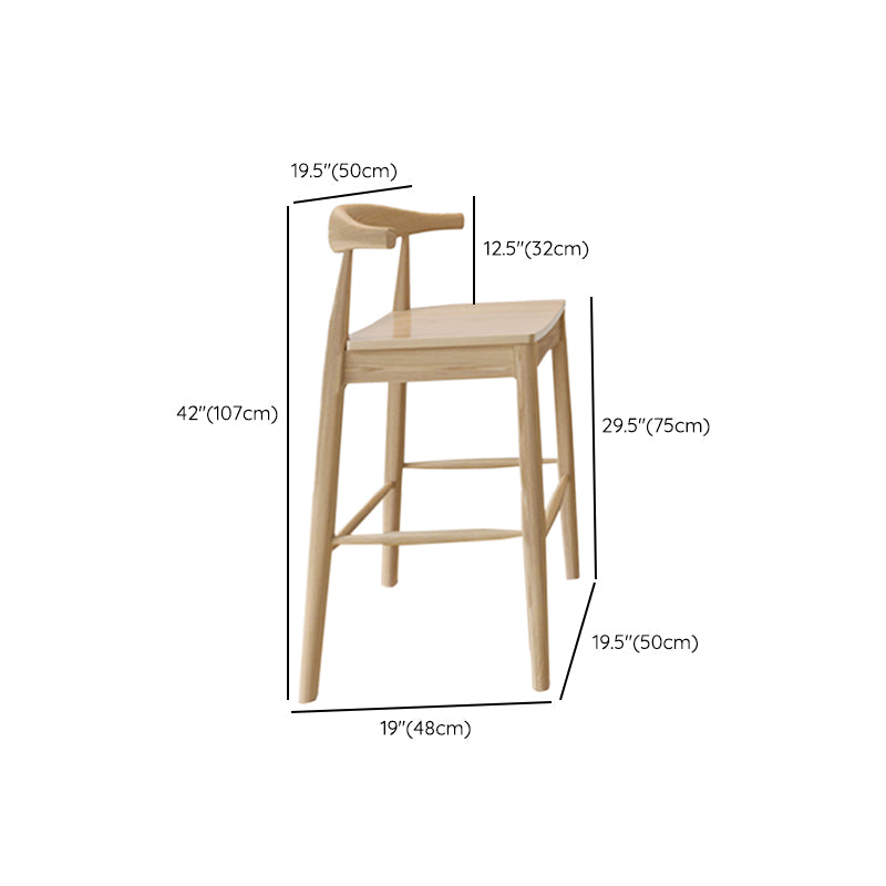 Modern Trestle Base Bar Table Set 1/2/3 Pcs Solid Wood Bar Table and Stools Clearhalo 'Bar Furniture' 'furn' 'furn_home_bar_bar_sets' 'Furniture' 'Home Bars & Bar Sets' 'home_bar_bar_sets' 'Kitchen & Dining Furniture' 7039239