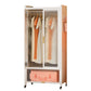Glass Modern Style Wardrobe Closet Glass Wardrobe Cabinet for Home