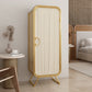 Modern Wardrobe Cabinet Clothes Rail Metal Wardrobe Armoire for Bedroom