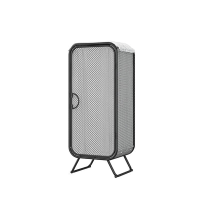 Modern Wardrobe Cabinet Clothes Rail Metal Wardrobe Armoire for Bedroom