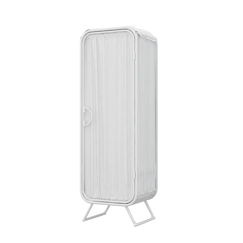 Modern Wardrobe Cabinet Clothes Rail Metal Wardrobe Armoire for Bedroom