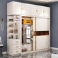 Modern Style Wardrobe Cabinet Glass Wardrobe Closet for Home