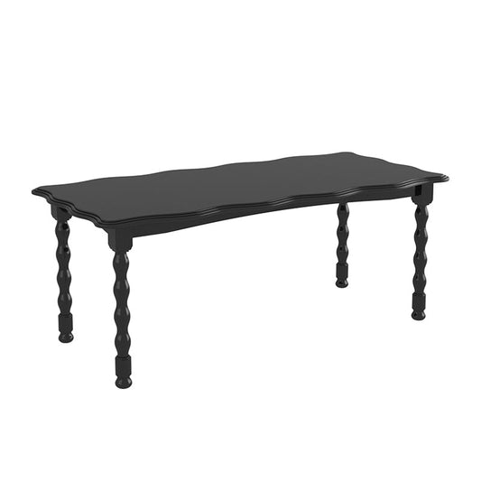 モダンな長方形のウッドダイニングテーブル1/2/4/5ピースカフェ用ダイニングセット