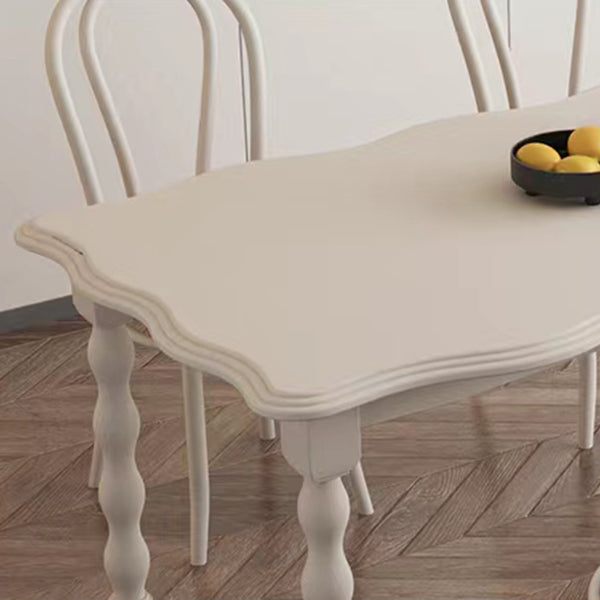 Moderner rechteckiger Holz-Esstisch, 1/2/4/5-teiliges Esszimmer-Set für Café