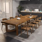 Modernes Rechteck Holz Esstisch 1/4/9 Stück Essset für Esszimmer