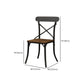Industrial Rectangle Wood Dining Table 1/5/7 Pieces Dining Set for Cafe