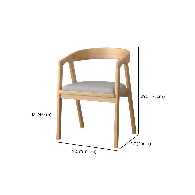 Muebles de madera sólida de cocina 1/5 piezas Altura estándar de comedor casual Juego de mesa de comedor