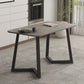 Modern Stone Dining Table 1/2/5/7 Pieces Dining Set for Living Room