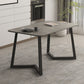 Modern Stone Dining Table 1/2/5/7 Pieces Dining Set for Living Room