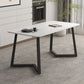 Modern Stone Dining Table 1/2/5/7 Pieces Dining Set for Living Room