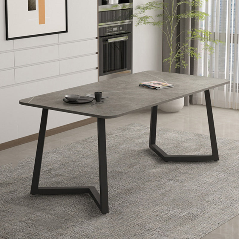 Modern Stone Dining Table 1/2/5/7 Pieces Dining Set for Living Room