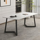 Modern Stone Dining Table 1/2/5/7 Pieces Dining Set for Living Room