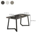 Modern Stone Dining Table 1/2/5/7 Pieces Dining Set for Living Room