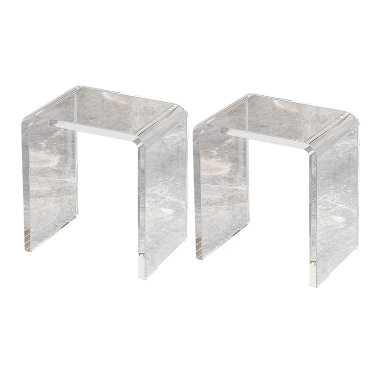 モダンな長方形の石のダイニングテーブル1/2/5/7ピースカフェ用ダイニングセット