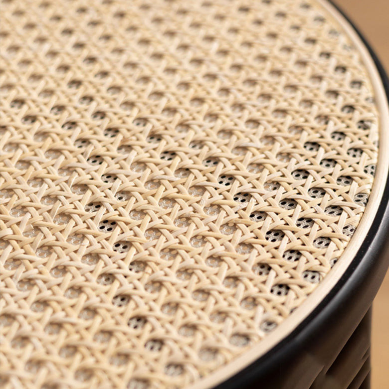 インダストリアルスタイルのサイドチェアスラットバックソリッドウッドダイニングチェアホーム用