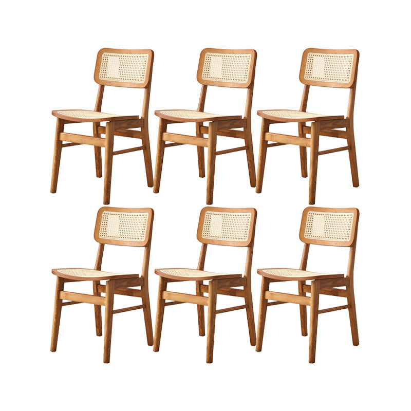 Massive Holzküche Essstühle offene Stühle in natürlicher Weise