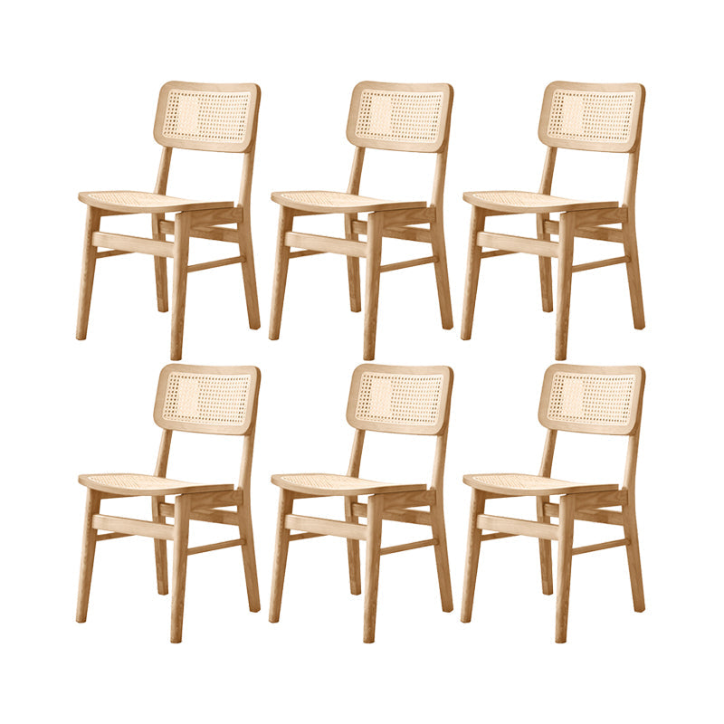 Massive Holzküche Essstühle offene Stühle in natürlicher Weise